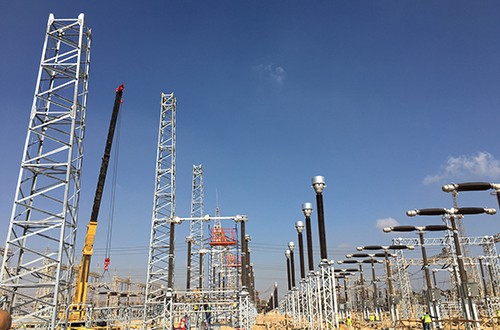 500kV Extension of El-Suez Substation Egypt